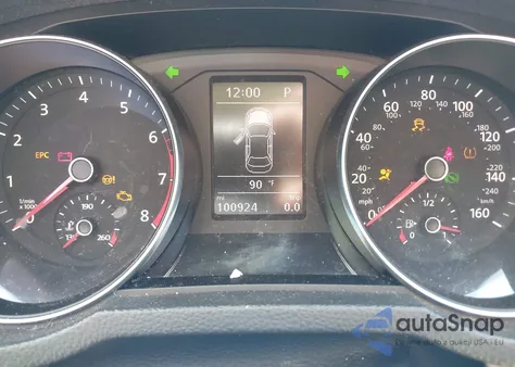 2016 Volkswagen Passat 1.8T Se z USA, uszkodzony, nr VIN 1VWBS7A33GC048666